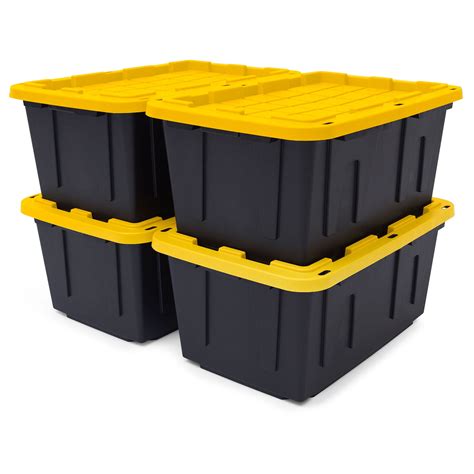 tough storage boxes with lids